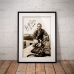 Hollywood Photographic Poster - Steve McQueen, The Hunter